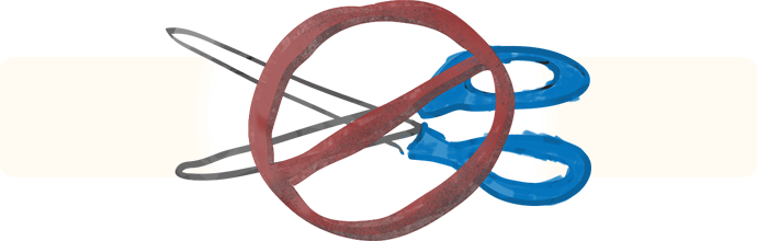No Scissors